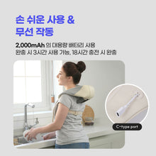 [Free Shipping] 휴비딕 목 + 어깨 안마기 HMH-1000